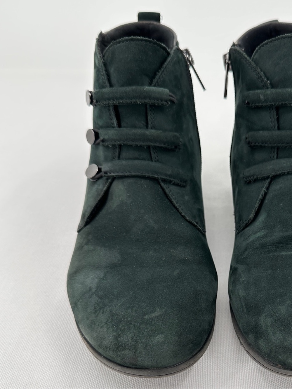 Rockport Fresh Explorer Waterproof Green Nubuck Ankle Boots Women’s 9M CH6585